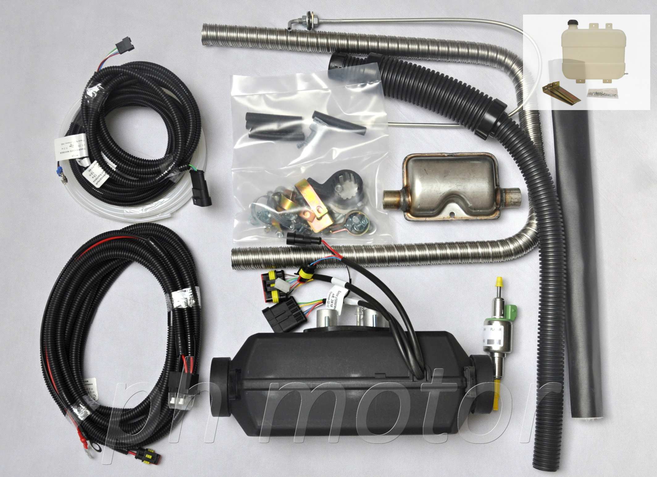 Autoterm Planar 2D 12V bez ovládací prvku + nádrž 7,5l /výškový set/