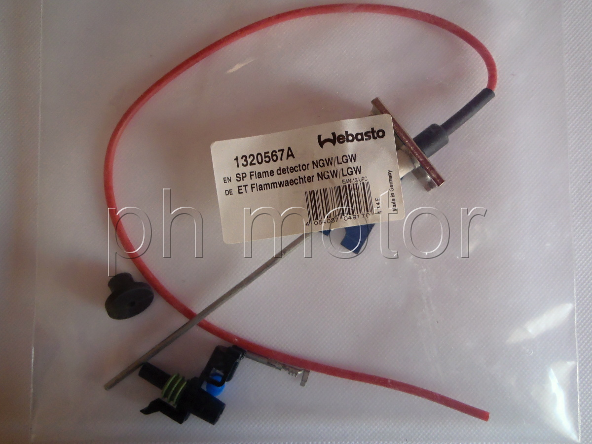 Senzor plamene a příslušenství - kit 1320567A/1300948C