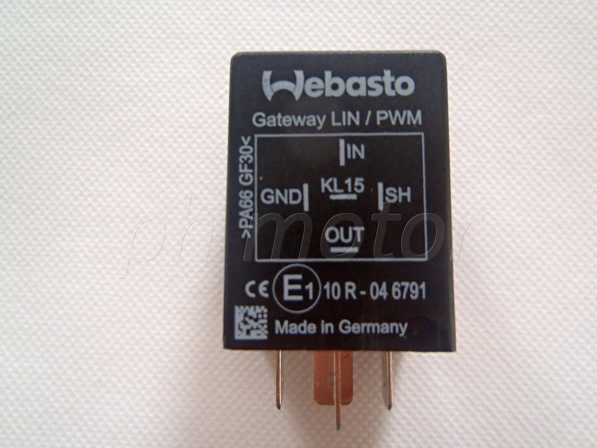 Webasto LIN GW relé 400HZ 9029440A