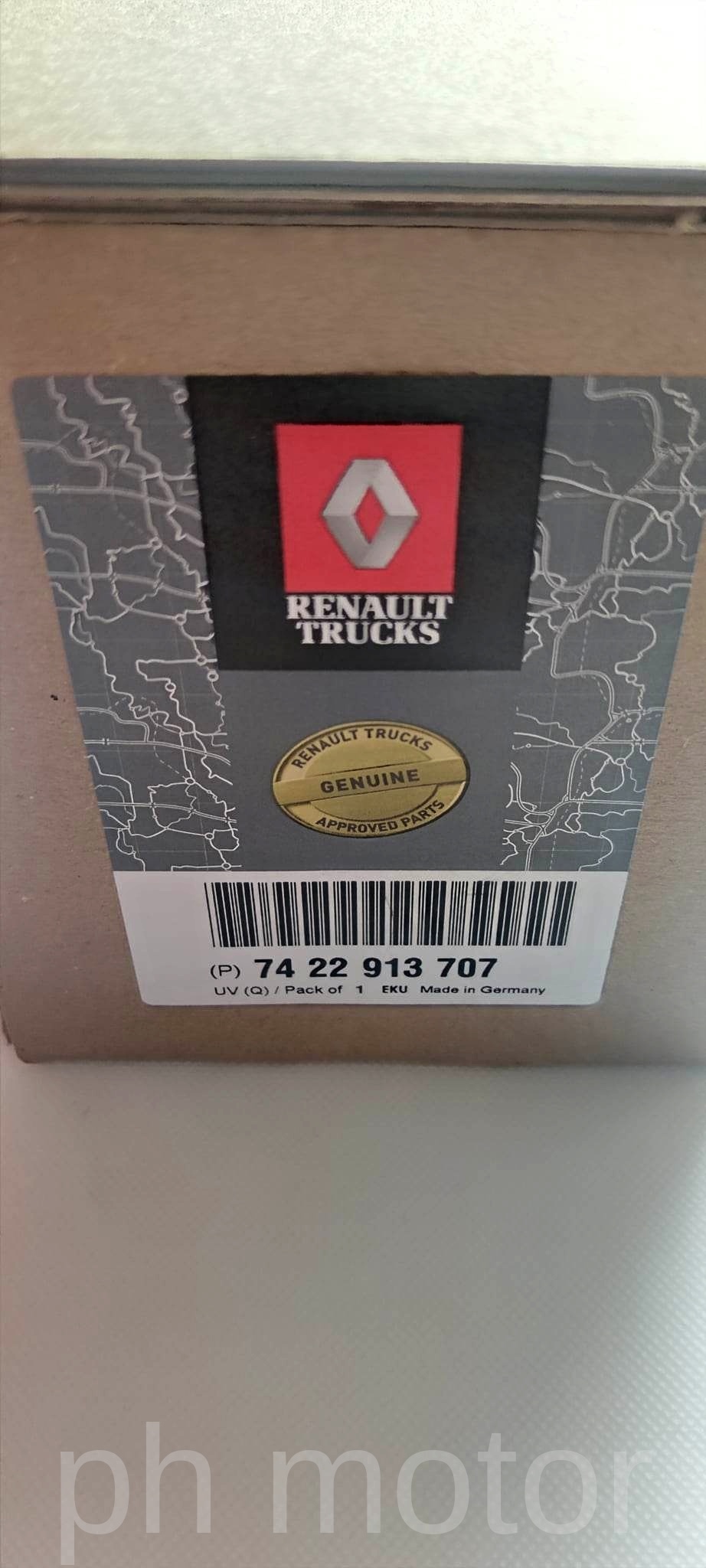 AT EVO 2000 Volvo / Renault Hořák včetně žhavící svíčky 82382342 / 7482382342 / 7422913707