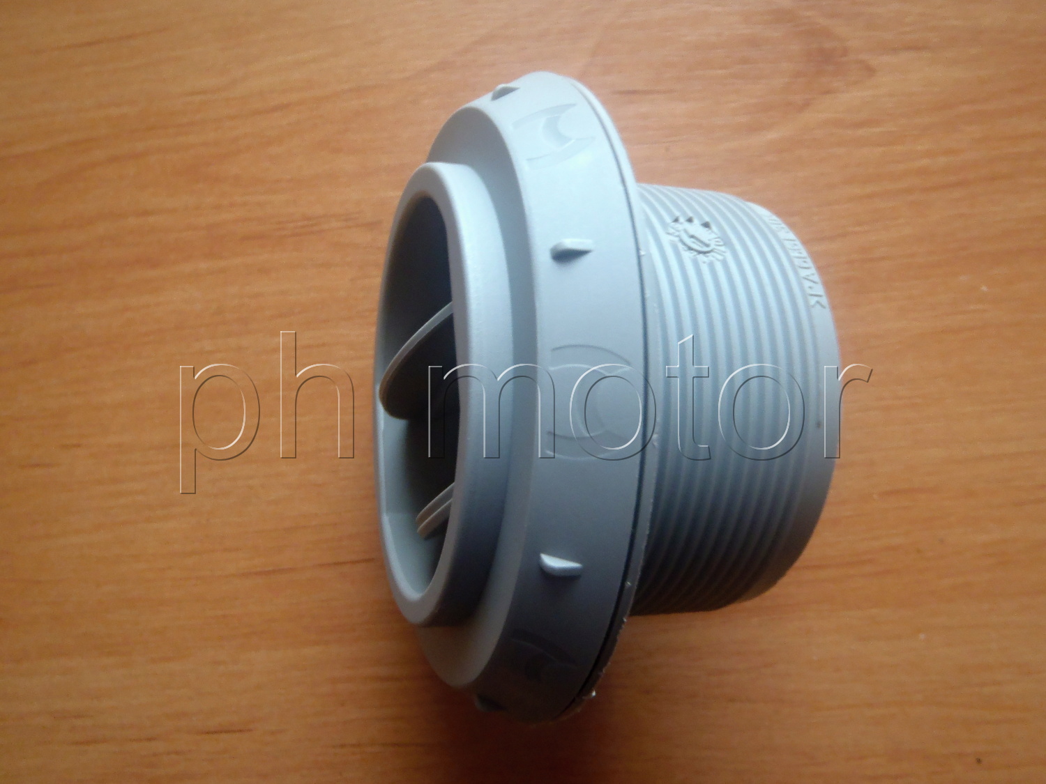 Výdech Webasto D=90mm šedý s klapkou 9012293/1320714