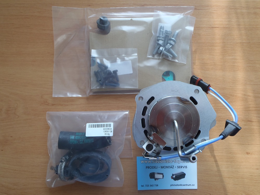 Hořák Webasto ThermoTop E / C / P / Z, diesel, 12V 1322639/92995D