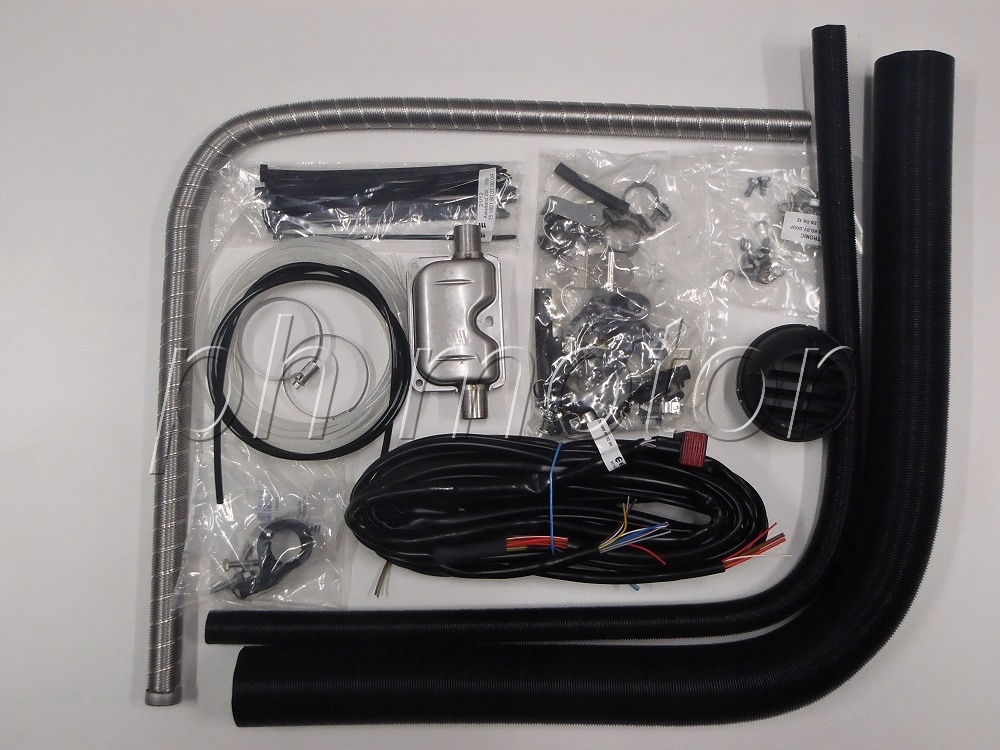 Eberspächer Airtronic D2/12V + Easy Start ovladač s funkcí čas. +zástavbová sada