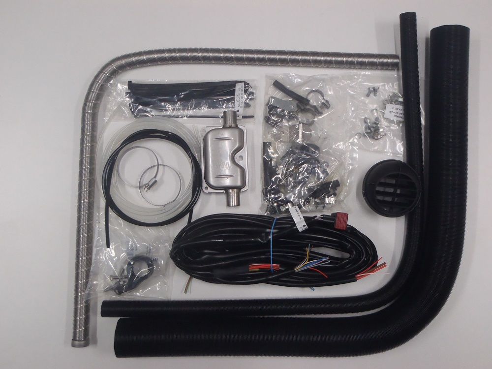 Eberspacher Airtronic D2/12V + Easy Start Remote + zástavbová sada