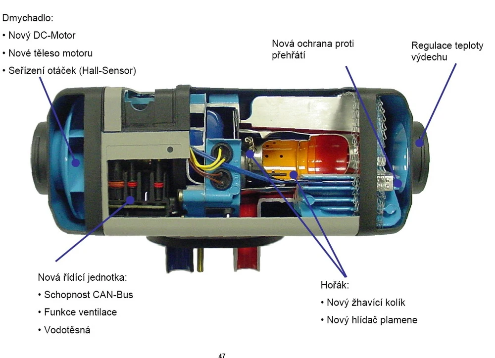 Webasto AT 2000 STC, diesel, 12V bez ovladače 9032228